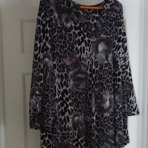 Scarlett Women's Leopard Print Tunic